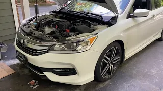 2013 - 2017 Honda Accord spark plugs replacement