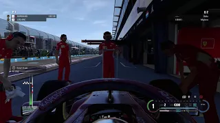 F1 2018 - Free Practice Career Mode, Australian Grand Prix (PC 1080p 60FPS)