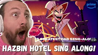 HAZBIN HOTEL SING ALONG! Hell's Greatest Dad Sing-Along | Hazbin Hotel | Prime Video (REACTION!!!)