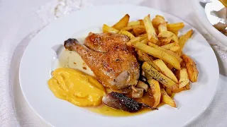 Secrets of Perfect Fried Chicken | How grandfather Stalic went to visit his grandchildren