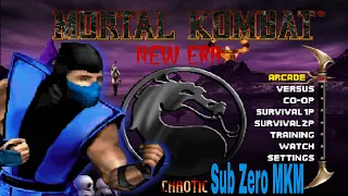 Mortal Kombat Chaotic New Era Sub Zero MKM Playthrough