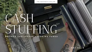 Cash Stuffing | $1,230 | May No. 4 | Sinking Funds + Savings Challenges | Jeulia Jewelry Unboxing