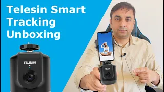 TELESIN Smart Tracking 360 Rotation Stand - Unboxing & Review | Telesin Tracking Selfie Gimbal