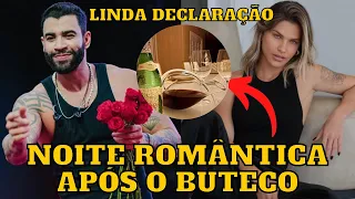 Gusttavo Lima e Andressa Suita tem noite ROMÂNTICA, após grande sucesso do Buteco em Cuiabá