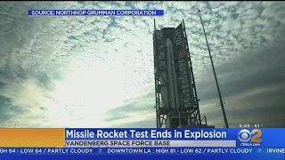 Rocket explodes after launching from Vandenberg