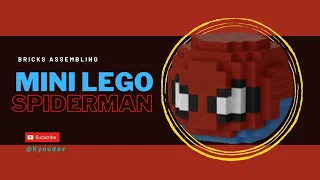 Build A Mini Lego Spiderman - Damo Egg - Building Blocks