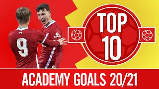Top 10: The Academy's 20/21 best goals | 30-yard free-kick, chips & more