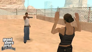 What happened to Catalina after final mission "End of the Line" in GTA San Andreas?