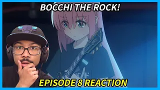 KESSOKU BANDS FIRST CONCERT! | Bocchi The Rock! Episode 8 REACTION
