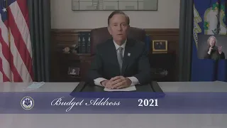 BUDGET ADDRESS: Gov. Ned Lamont delivers his 2021 budget address