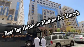 Best Top Hotels in Madina For Umrah | Best Hotel Near Masjid ul Nabvi | 3 Start Hotel For Umrah