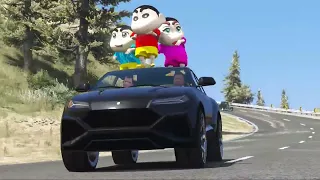 GTA 5 : Franklin & Shinchan Going To SHINCHAN GF HOUSE For WEDDING in GTA 5 ! JSS GAMER