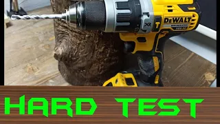 hard test  δράπανα Dewalt DCK266P2