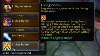 How to Get the Living Bomb Rune for Horde Mage - WoW Classic Season of Discovery