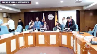 House hearing on the disappearance of Bilibid detainee Michael Cataroja