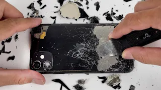 How To Replacement iPhone 11 Back Glass Cracked