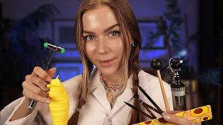 Fastest ASMR 5 RP's Mix (Ear Exam, Focus Test, Face Measuring, Tweezing Eyebrows, Face Exam)