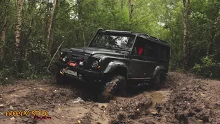 The new Land Rover Defender Tactical Bi-turbo. - better than ever!" Custom made by Free4x4Style Team