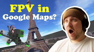 FPV Simulator in 3D GOOGLE MAPS? 🔥