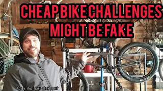 The problem with "cheap bike challenge" videos