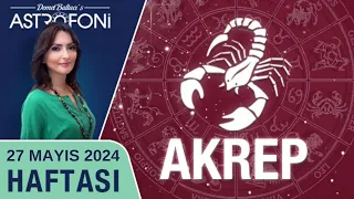 Akrep burcu, haftalık burç yorumu, 27 Mayıs 2024. Astrolog Demet Baltacı astroloji burçlar haber