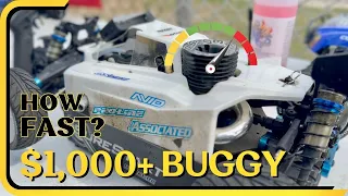 Premium Team Associated RC8B3 Team Buggy with TOP SPEC OS Engine - Track Speed Run