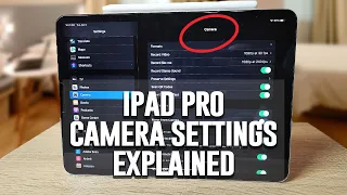 iPad Pro - Camera Settings Explained | Camera and Photography Tutorial