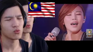 MALAYSIAN SINGER KILLS IT IN CHINA !!! "煎熬" by 李佳薇
