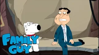 Brian tries to befriend Quagmire - Family Guy