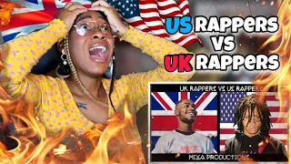 US RAPPERS VS UK RAPPERS (2020) REACTION| Favour