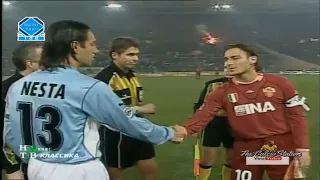 Lazio vs Roma FULL MATCH (Serie A 2001-2002 )