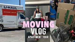 MOVING VLOG: apartment tour + getting the keys + cleaning + furniture etc.