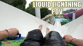 Liquid Lightning POV (4K 60FPS), Waldameer and Water World Tube Slide | Non-Copyright