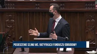 Posiedzenie sejmu ws. Ratyfikacji Funduszu Odbudowy - Marcin Bąk | Wolne Głosy