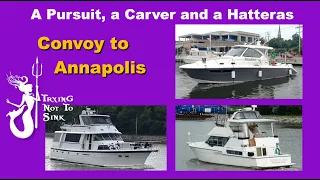 Three Boat Convoy to Annapolis E107