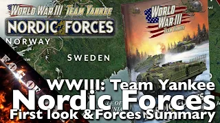Preview | Nordic Forces First Look & Forces Overview | Nordic Forces - WWIII: Team Yankee