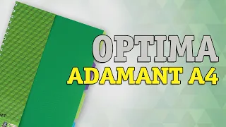 Блокнот Optima Adamant А4 Зелений у клітинку 120 аркушів