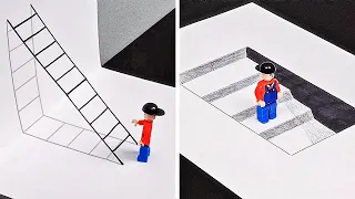 20 IMPRESSIVE 3D DRAWINGS WHEN YOU'RE BORED