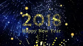 Wish You Happy New Year 2018 || 3D Animated Greeting || WhatsApp Status Video 2018