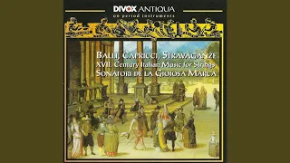 Sonate, arie et correnti, Op. 3: Aria quinta sopra La Bergamasca