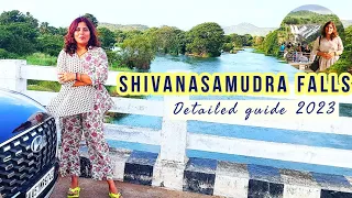 Shivanasamudra falls Roadtrip|Gaganachukki & Barachukki Falls|Weekend trip from Bangalore|Karaj Vlog