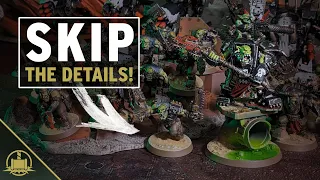 Paint great looking Orks by SKIPPING THE DETAILS!