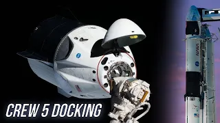 LIVE: SpaceX Crew 5 Dock's To The ISS