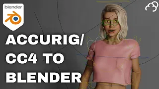 Free Accurig/Character Creator 4 to Blender Addon