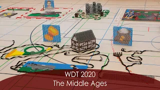 The Middle Ages in 150,000 Dominoes - WDT 2020