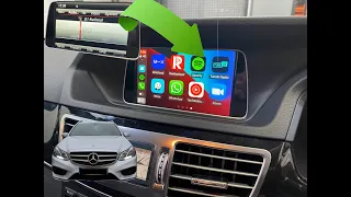 Mercedes E350 w212 Apple carplay integration   Phace Installations