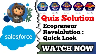 Ecopreneur Revolution: Quick Look | Salesforce Trailhead | Explore the Ecopreneur Revolution