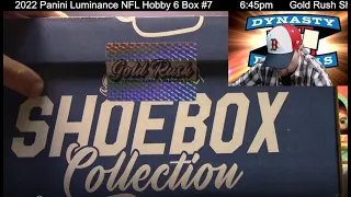 2022 GOLD RUSH Shoebox Collection 1 Box Case Break #1   Sports Baseball Cards