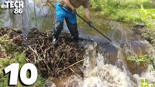 Beaver Dam Removal No.10 - Manual Beaver Dam Removal