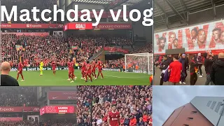 Liverpool destroy West Ham| Liverpool 3-1 West Ham| matchday vlog 24.9.23